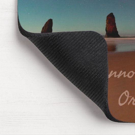 Tapis De Souris Cannon Beach Oregon Haystack Rock (Coin)
