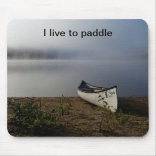 Tapis De Souris Canoë du lac Misty
