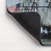 Tapis De Souris Canons de mise à feu de constitution d'USS (Coin)