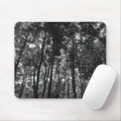 Tapis De Souris Canopée de bois 02 BW (Avec souris)