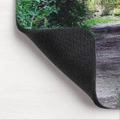 Tapis De Souris Canopée de bois sur un chemin droit (Coin)