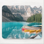 Tapis De Souris Canots sur le lac Moraine Parc national Banff Cana<br><div class="desc">Ce somptueux tapis de souris présente des reflets colorés de canoës sur l'eau du lac Moraine dans le parc national Banff,  Canada #morainelake #lac #moraine #banff #parc national #canada #pittoresque #voyage #vacances #plein air #montagnes #alberta #lakelouise #mousepads #officesupplies #computer #electronics #schoolapprovisionnements #homeschool #cadeaux</div>