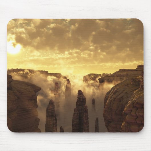 Tapis De Souris Canyon Mousepad de nuage (Devant)