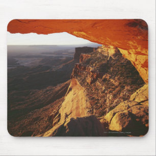 Tapis De Souris Canyon renversé et rocheux de roche orange