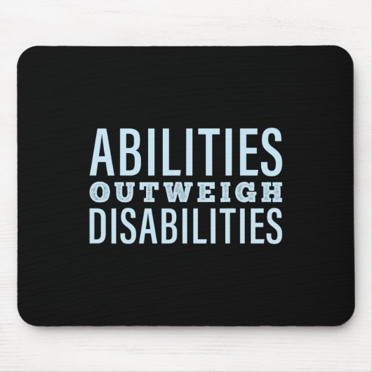 Tapis De Souris Capacités par rapport aux déficiences 2 Handicap A (Devant)