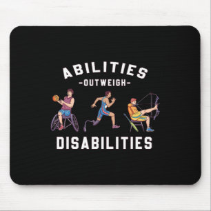 Tapis De Souris Capacités supérieures aux déficiences Courir un ma