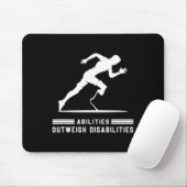 Tapis De Souris Capacités supérieures aux déficiences Courir un ma (Avec souris)