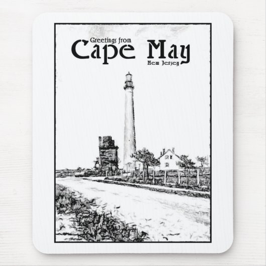 Tapis De Souris Cape May (Devant)