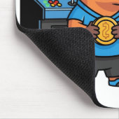 Tapis De Souris Capibara Arcade Gamer Mousepad (Coin)