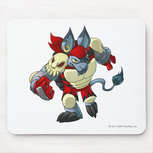 Tapis De Souris Capitaine 2 d'équipe d'île de Krawk (Devant)