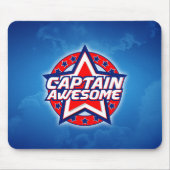 Tapis De Souris Capitaine Awesome (Devant)