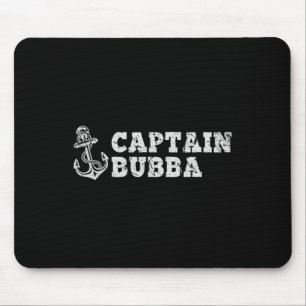 Tapis De Souris Capitaine Bubba Voile Bateau Bateau Vintage Ancre