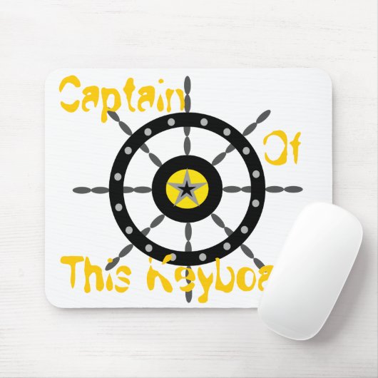 Tapis De Souris Capitaine de ce clavier (Avec souris)