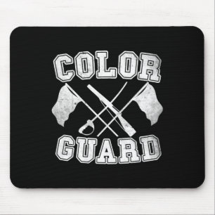 Tapis De Souris Capitaine de la Garde de couleur et papa de la lig