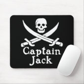 Tapis De Souris Capitaine Jack (Avec souris)