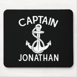 Tapis De Souris Capitaine Jonathan Bateau Ancre bateau bateau bate