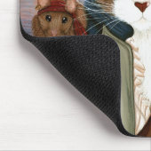 Tapis De Souris Capitaine Lion, chat et art Mousepad de pirate (Coin)