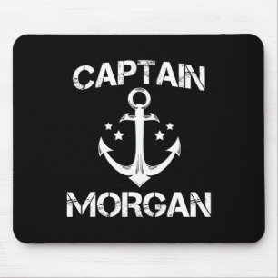 Tapis De Souris Capitaine Morgan Funny Anniversaire Nom de famille