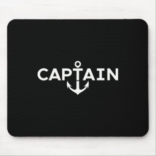 Tapis De Souris Capitaine Nautical Ancre Boater