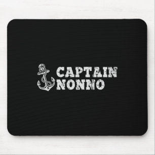 Tapis De Souris Capitaine Nonno Voilier Bateau Vintage Ancre de ba