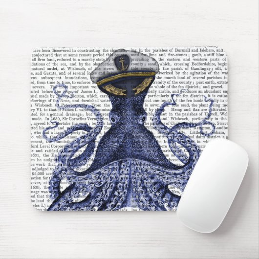 Tapis De Souris Capitaine Octopus (Avec souris)