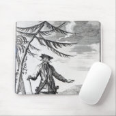 Tapis De Souris Capitaine Teach, généralement appelé Blackbeard (Avec souris)