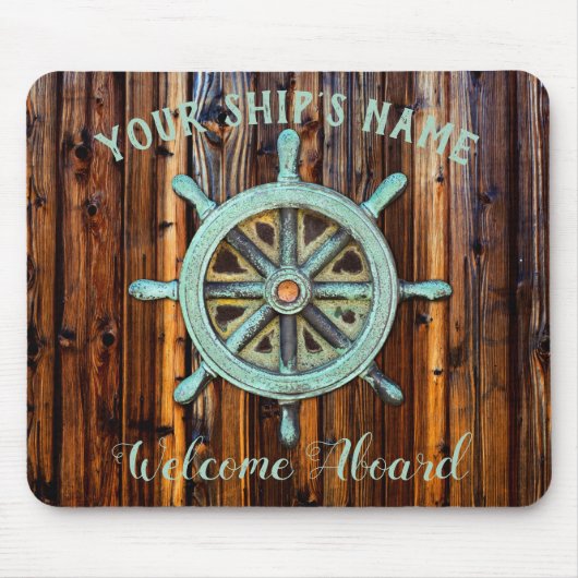 Tapis De Souris Capitaine Wheel (Devant)