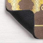Tapis De Souris Capitale décorative du 16e siècle Celtic Knot O (Coin)