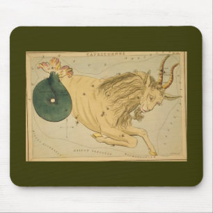 Tapis De Souris Capricorne Cartouche souris