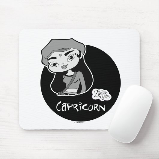 Tapis De Souris Capricorne Mousepad (Avec souris)