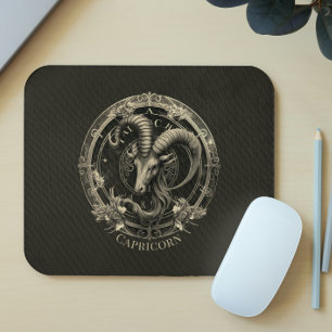 Tapis De Souris Capricorne Symbole zodiaque Chèvre de mer Imaginai