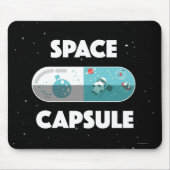 Tapis De Souris Capsule d'espace (Devant)