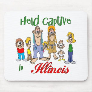 Tapis De Souris Captif tenu en Illinois