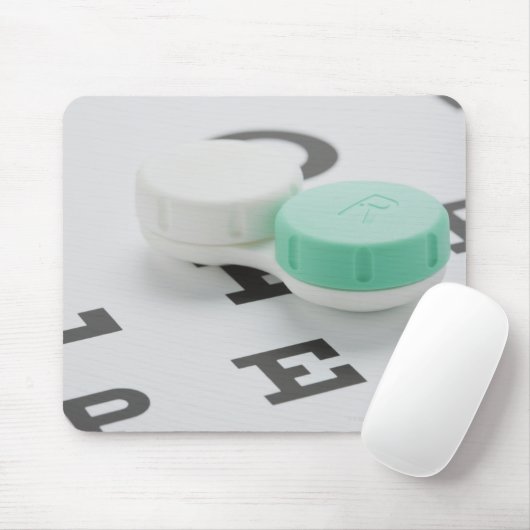 Tapis De Souris Capture de studio de lentille de contact coque sur (Avec souris)