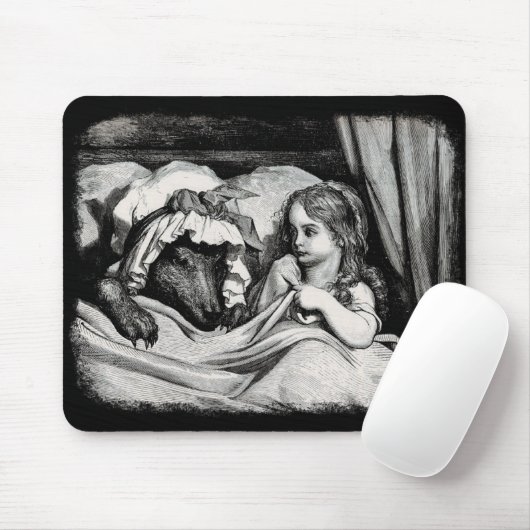 Tapis De Souris Capuchon rouge (Avec souris)