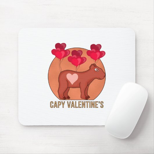Tapis De Souris Capy Valentine's (Avec souris)