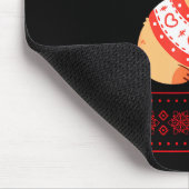 Tapis De Souris Capybara Christmas Sweater  (Coin)