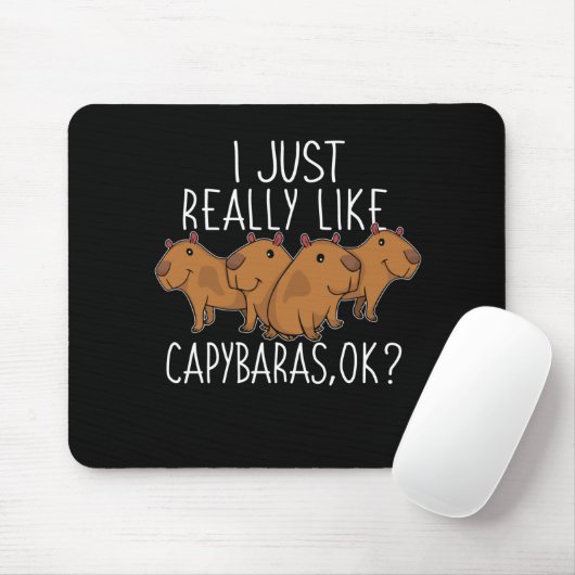 Tapis De Souris Capybara Venin (Avec souris)