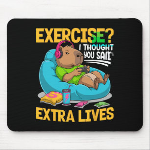 Tapis De Souris Capyra Joueur Jeux 1