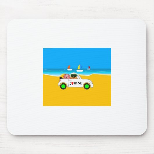Tapis De Souris Car of Pou (Devant)