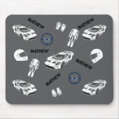 Tapis De Souris Car racing Mousepad (Devant)