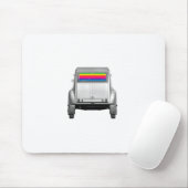 Tapis De Souris Car + rainbow (Avec souris)