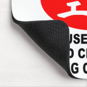 Tapis De Souris Caractère de karaté (Coin)