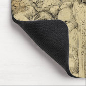 Tapis De Souris Caractères littéraires assemblés autour du (Coin)