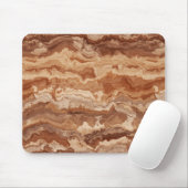 Tapis De Souris Caramel Agate (Avec souris)