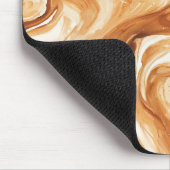 Tapis De Souris Caramel Carmel Candy Swirls (Coin)