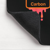 Tapis De Souris Carbon Nitrogen Science Design Fun Chemistry Lover (Coin)