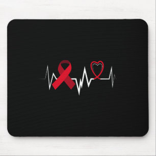 Tapis De Souris Carburant Aneurysme Cerveau Ribbon Aneurysme Cerve