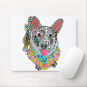 Tapis De Souris Cardigan Welsh Corgi Mousepad (Avec souris)