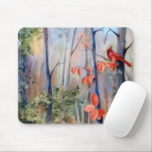 Tapis De Souris Cardinal Mousepad de chemin de natures (Avec souris)